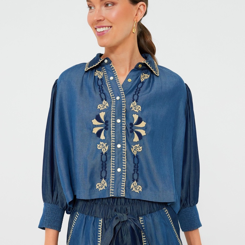 NWT Carolina K Elisa Shirt XS